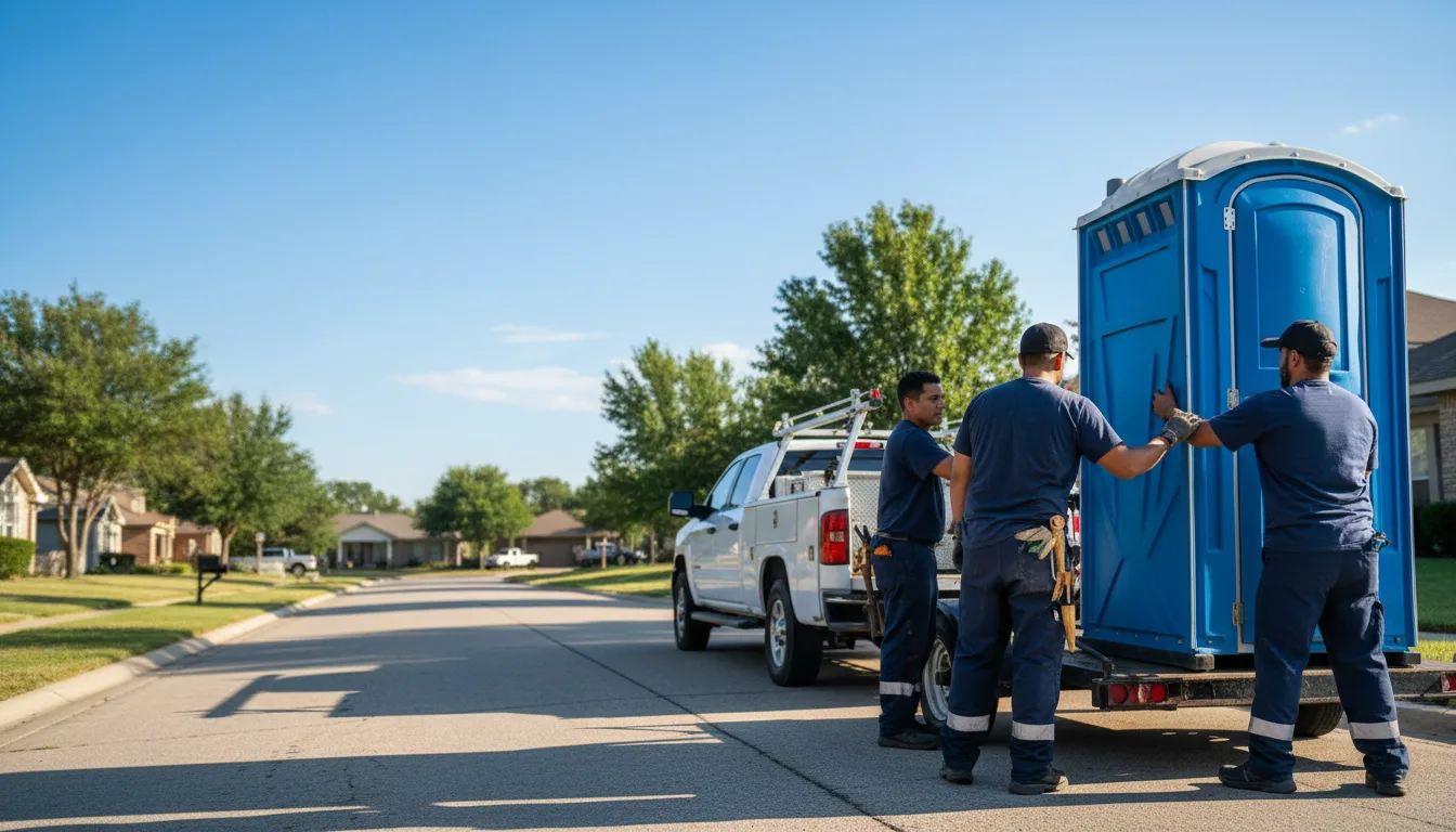 Portable Toilet Rental in Glenwood, IA near me